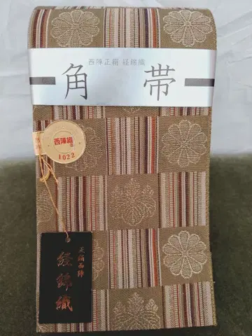 오동나무와 국화 무늬 남성용 오비