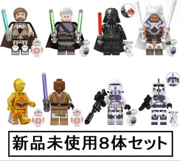 새상품 LEGO 레고 호환 스타 워즈 E 오비완 다스 베이더 C-3PO
