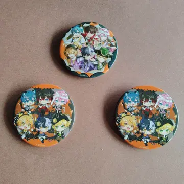 AMPTAKCOLORS 전원 집합 랜덤 캔뱃지 3개 세트