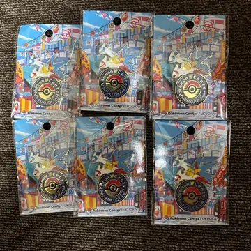 포켓몬 핀 배지 6개 세트