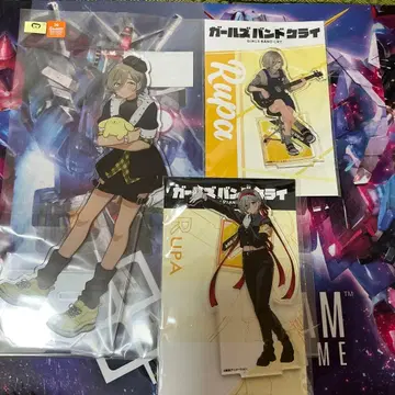 걸즈밴드클라이 아크릴 스탠드 루파 3세트