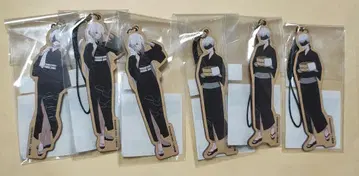 NieR:Automata 극락탕 콜라보 목찰 스트랩 세트