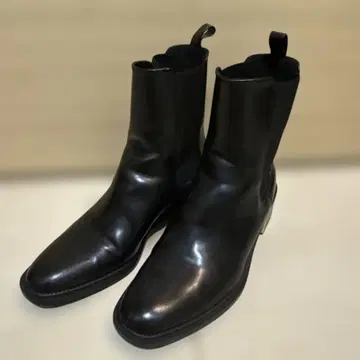 자라 블랙 사이드 고어 부츠 39