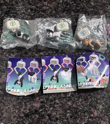 아트유니브 테크니컬러 뽑기 게임 덜렁덜렁 마스코트 2 팬더 고양이