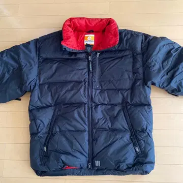 BURTON KAVA 다운 자켓 블랙 레드