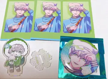 브레이브 마이 소울 시로세 유즈루 아크릴 스탠드 캔뱃지 사진풍 카드