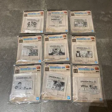 제일복권 드래곤볼 40th H상 MOKUJI 스탠드 세트