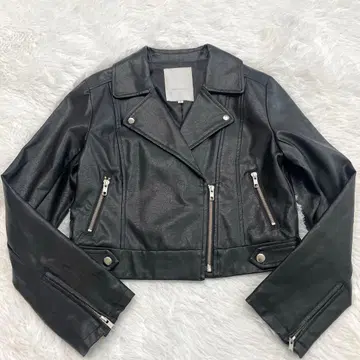 [ 새상품급 ] MERCURYDUO 가죽 라이더 자켓 프리 사이즈