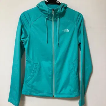 THE NORTH FACE 플리스 후드티 자켓 터콰이즈 S
