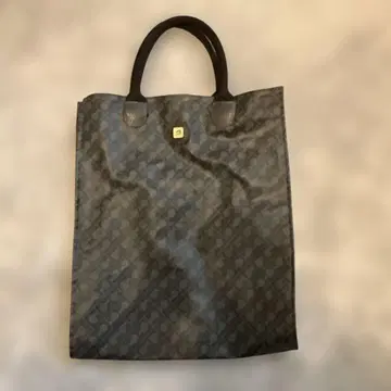 다크 그레이 나일론 토트백 게라르디니