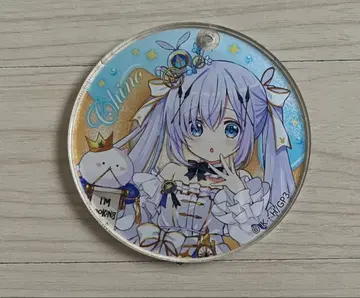 주문은 토끼입니까? 아틀레 후르츠 도넛 아크릴 키링 치노