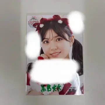 NMB48 쿠로시마 사키카 크리스마스 LIVE 2025 브로마이드 친필