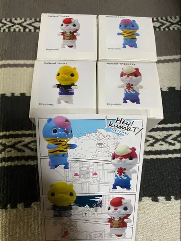 Hey!kumaT 헤이쿠마티 4종류 & 엽서 포함! 스튜디오 소타 복권