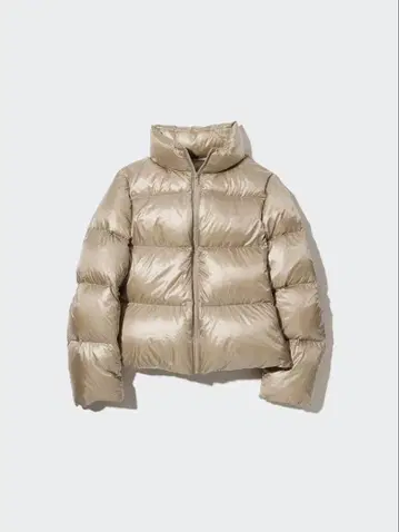 [ 거의 미사용 ] UNIQLO 울트라 라이트 다운 샤이니 볼륨 자켓