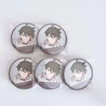 니지산지 사에구사 아키나 Welcome goods 캔뱃지