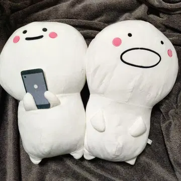 오분구와 함께 초기 빅 봉제 인형