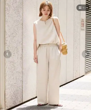 시착만 한 린넨 라이크 셋업 B.C STOCK 베이세이 스톡