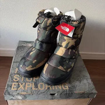 THE NORTH FACE 카모플라쥬 눕시 부츠 부티