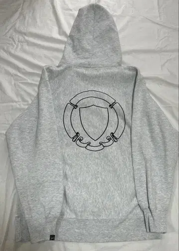 새상품급 프라그먼트 유니버시티 후드티 그레이 M