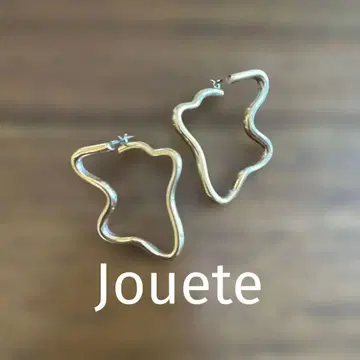 Jouete 골드 귀걸이 불규칙 모양