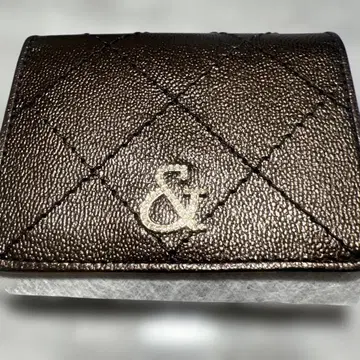 미사용 새상품 PINKY&DIANNE 접이식 지갑 브론즈 박스 포함