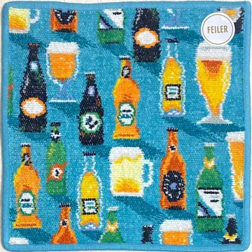 페이러 타월 손수건 러블리 파티 터콰이즈 블루