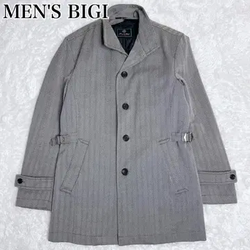 MEN'S BIGI 헤링본 자켓 라이너 퀼팅 비익 사양