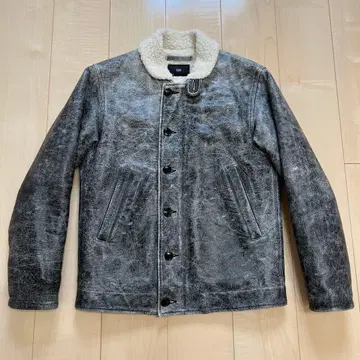 Rags McGREGOR 가죽 덱 자켓 S N-1 보아 무스탕