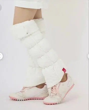 marie claire 골프 충전솜 레그 워머 택 포함 새상품!