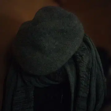 CA4LA 울 그레이 베레모