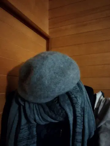 CA4LA 울 그레이 베레모