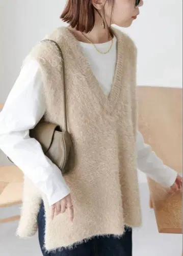 DISCOAT 페더얀 튜닉 베스트 F 사이즈