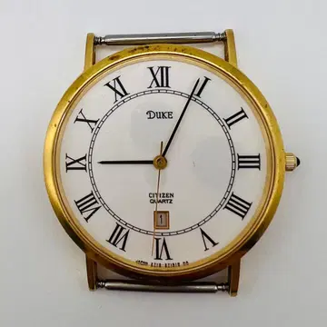 듀크 시티즌 쿼츠 손목시계 골드