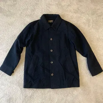 몽벨 트래블 울 코트 M 네이비