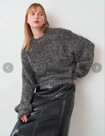 [ ELENDEEK ] 필름 라메 니트