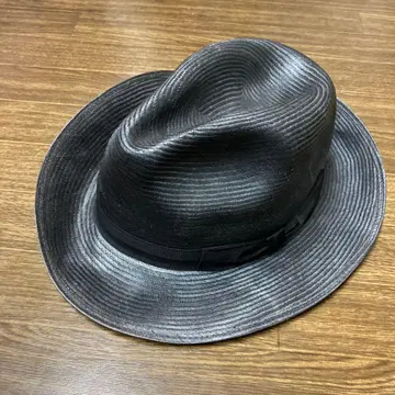 이탈리아제 파나마햇 페도라햇 블랙 58사이즈 봄/여름용