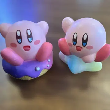 별의 커비 피규어 2점