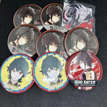 갓 이터 렌 마가츠큐비 캔뱃지 세트