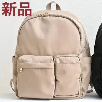 미사용 새상품 택 포함 MUMU 시마무라 백팩 베이지 중연한 주황