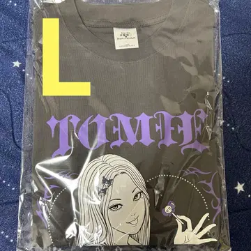 이토 준지 산리오 갸루 토미에 쿠로미 스톤 T셔츠