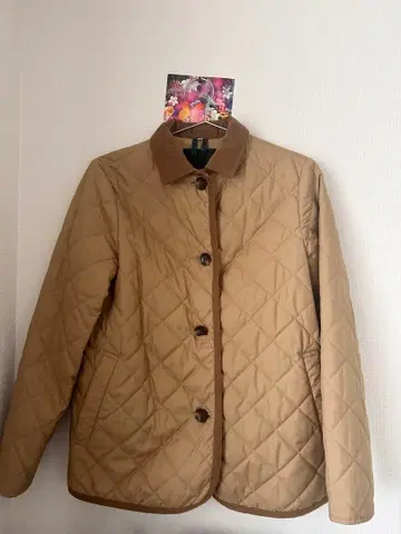 KEITH 베이지 퀼팅 자켓 사이즈 40