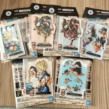 드래곤볼 제일복권 F상 아크릴 스탠드 6종 세트