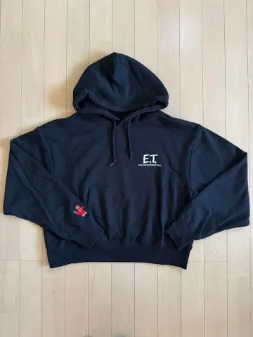 ET 여성용 후드티 블랙 M