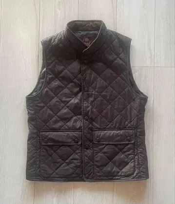 TAKEO KIKUCHI 브라운 퀼팅 베스트