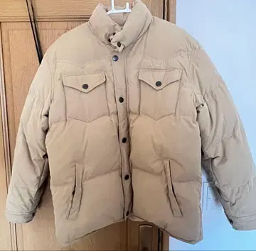 VAN JAC 다운 자켓 VAN JAC 택 있음 베이지 계열