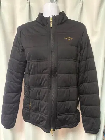 Callaway 여성용 블랙 다운 자켓