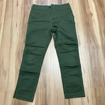 빔즈 스트레치 테이퍼드 치노 올리브 백명품