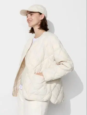 [ 유니클로 ] 퍼프 테크 릴랙스 자켓 L 사이즈