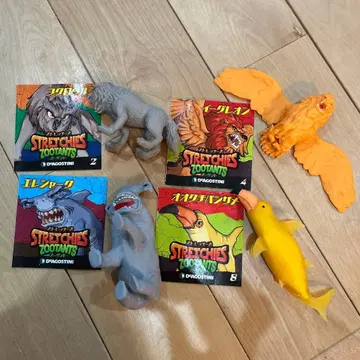 스트렛치즈 쥬탄트 캐릭터 4체 세트