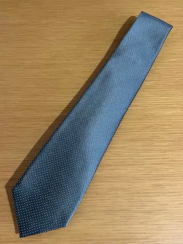 폴 스미스 블루 도트 무늬 넥타이